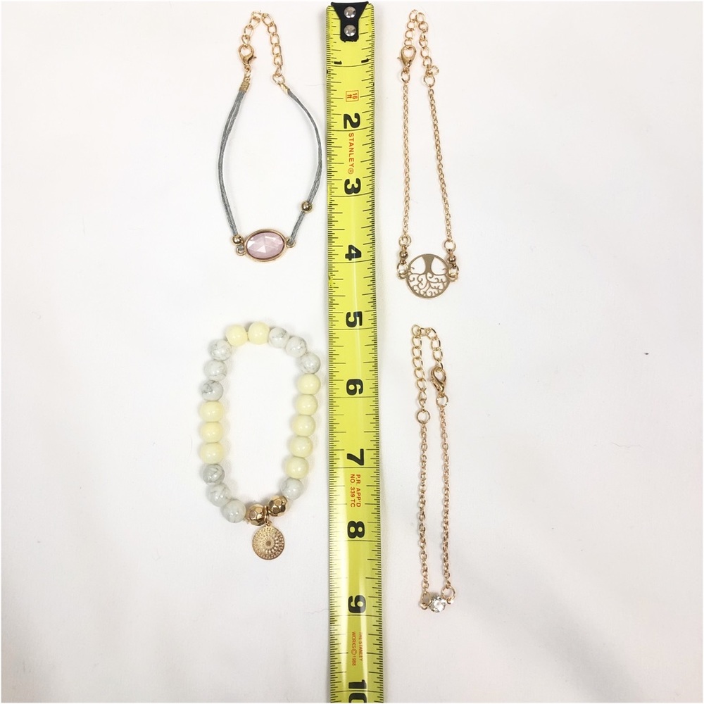 Tree of Life diamond beaded fashion bracelet - Picture 4 of 4